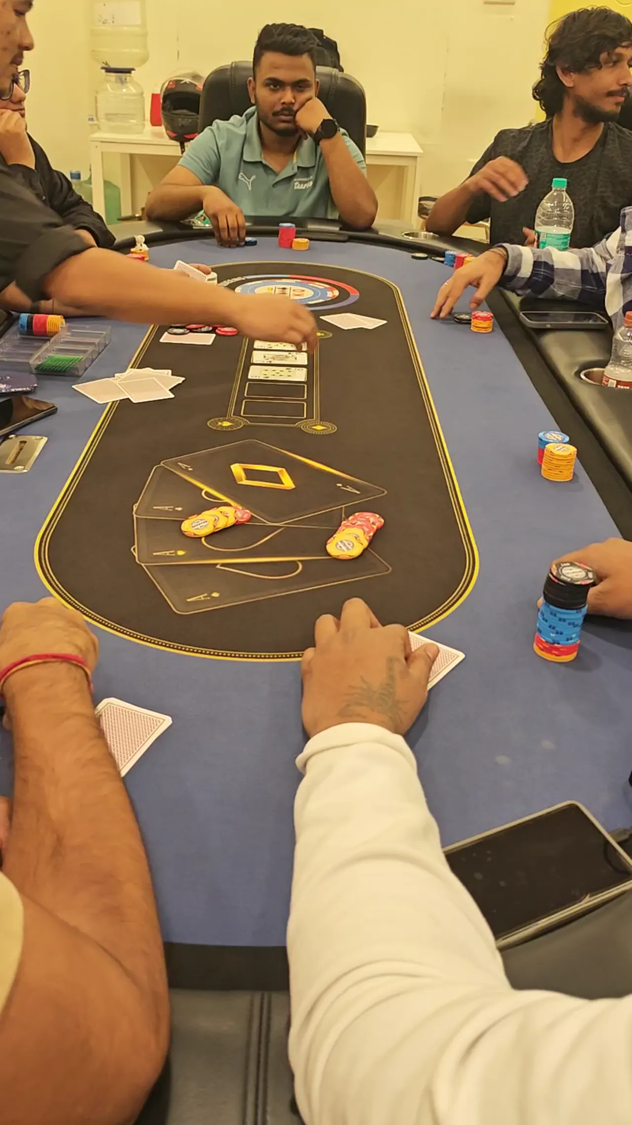 Live poker walkthrough video poster - Kings & Queens Poker Room Bangalore